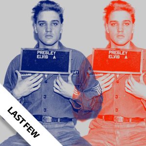 Most Wanted - Elvis Presley GI (Blue, Orange) By Louis Sidoli - LAST FEW!
