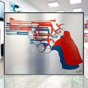 Revolution (Red & Blue) By Louis Sidoli