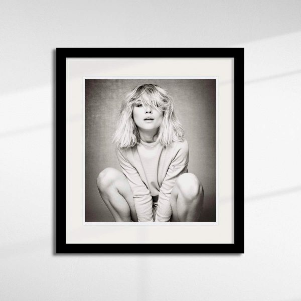 Debbie Harry "New York Studio, 1983" black frame