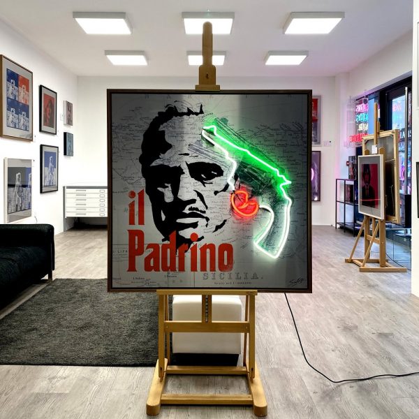 Il Padrino Neon by Louis Sidli