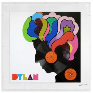 Dylan a la Milton Glaser