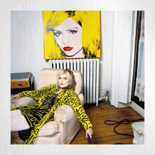 Debbie Harry "With Warhol in New York Apartment - 1988 - No.1" Aluminium 30x30