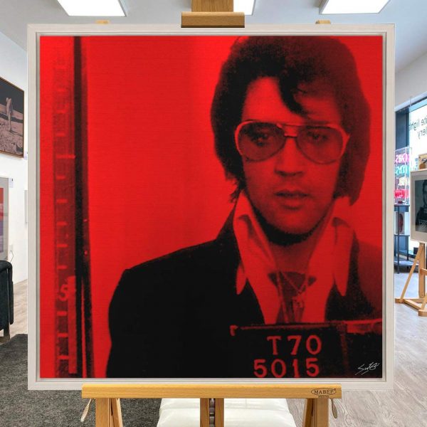 "Most Wanted" Elvis 1970 (Red) - by Louis Sidoli