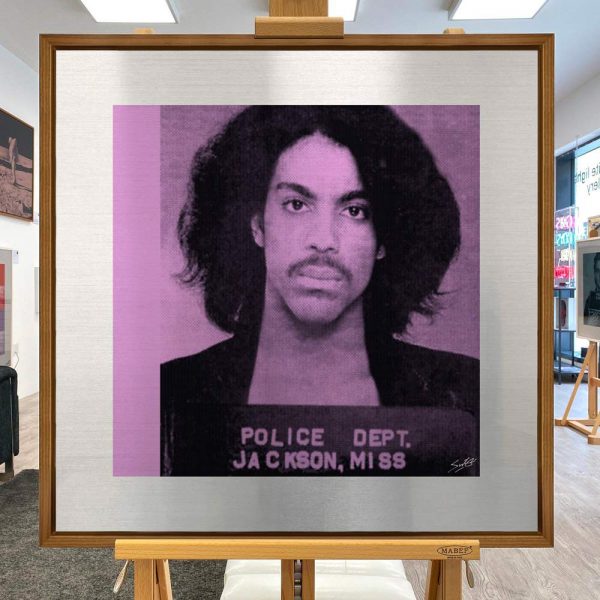 "Most Wanted" Prince (Purple) - Large by Louis Sidoli