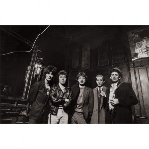 Rolling Stones "Paris Groupshot, 1983" by Brian Aris