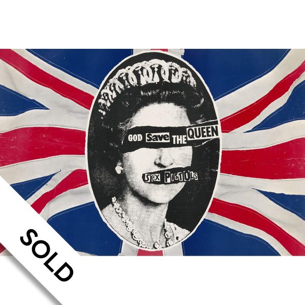God Save the Queen - Jamie Reid - SOLD
