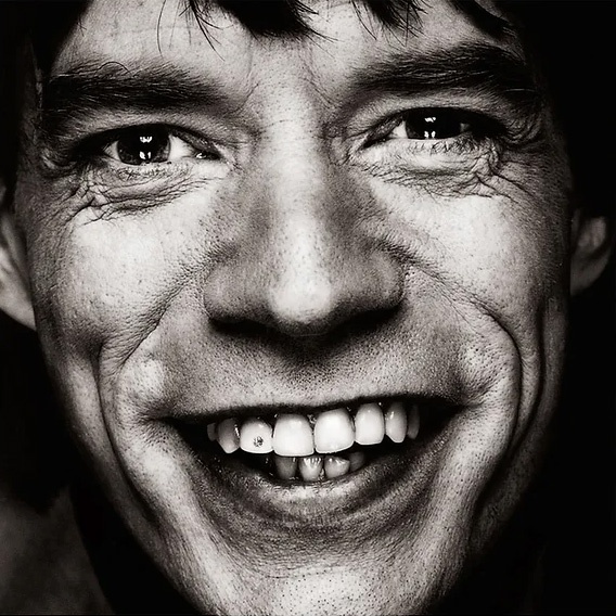 Mick Jagger - Diamond Tooth by Brian Aris,