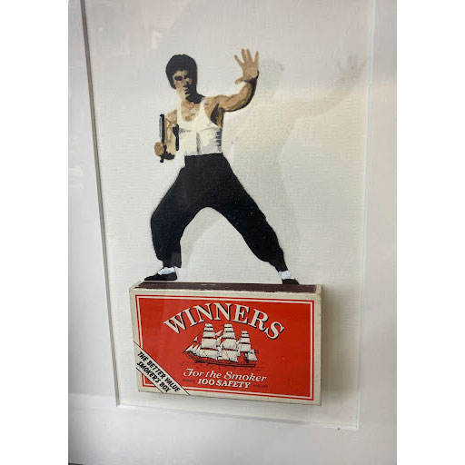 Bruce Lee on Matchbox by TBoy