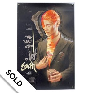 The Man Who Fell to Earth - Original Promo Poster (standard) - SOLD