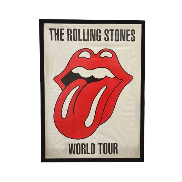 Rolling Stones "World Tour" Poster