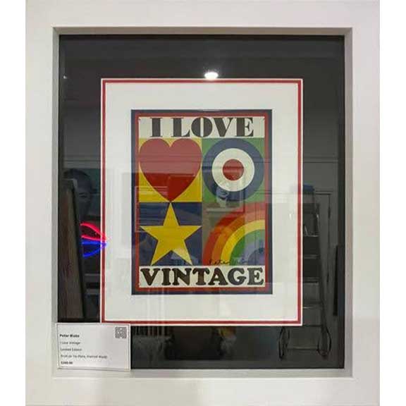 I Love Vintage by Peter Blake