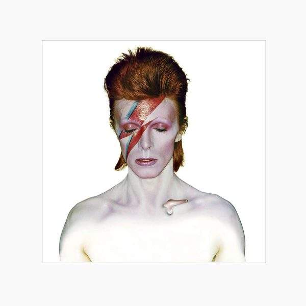 David Bowie - Aladdin Sane Classic - 1973 By Duffy