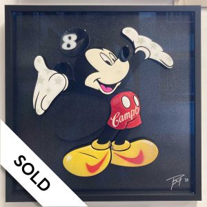 Just Do It Mickey! Campo by the artist TBOY - SOLD