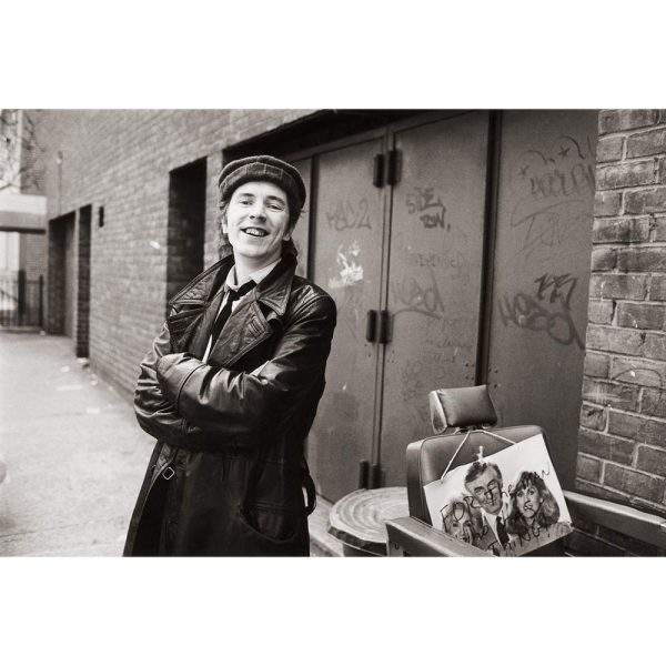 Johnny Rotten "New York Graffiti, 1983". A limited edition print by Brian Aris.