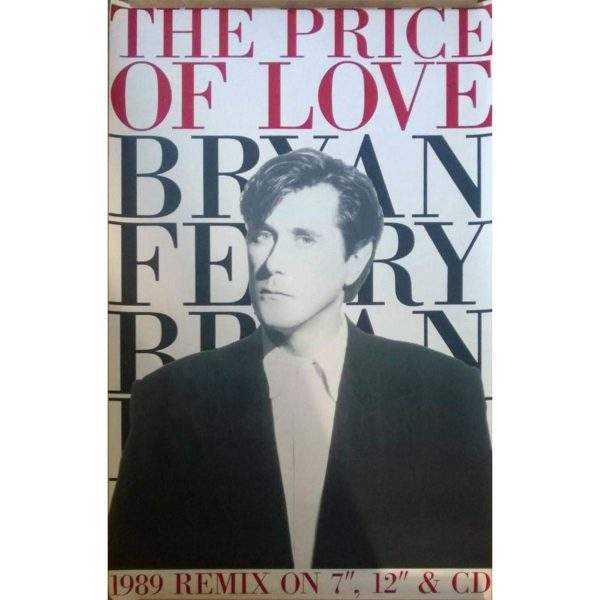 Bryan Ferry – The Price of Love – Original Promo Poster