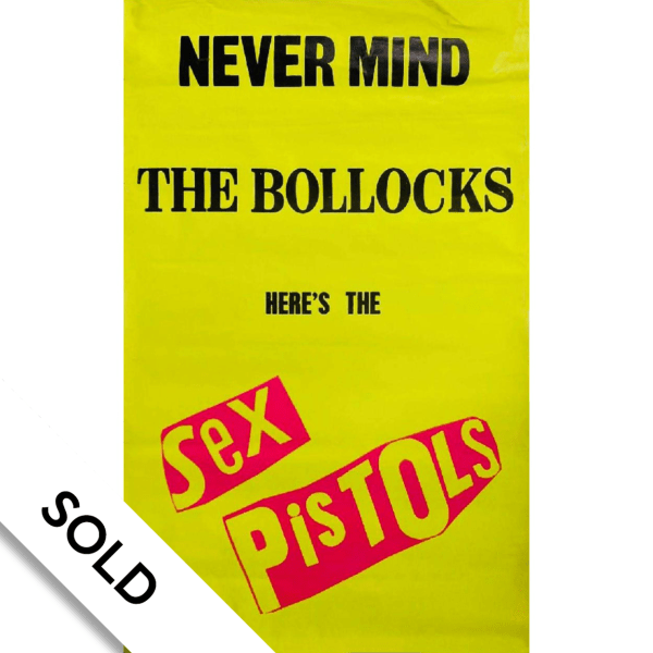 Nevermind the Bollocks - 1977 Poster - SOLD