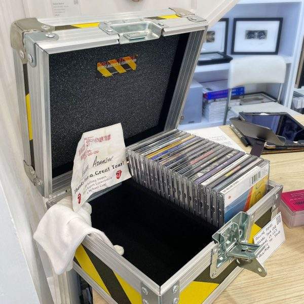 The Rolling Stones - Original Tour Case with 19 CDs