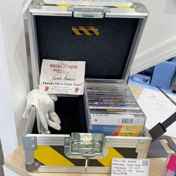 The Rolling Stones - Original Tour Case with 19 CDs