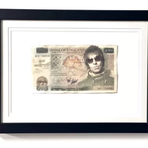 Liam £50 bank note - linited edition print by TBOY