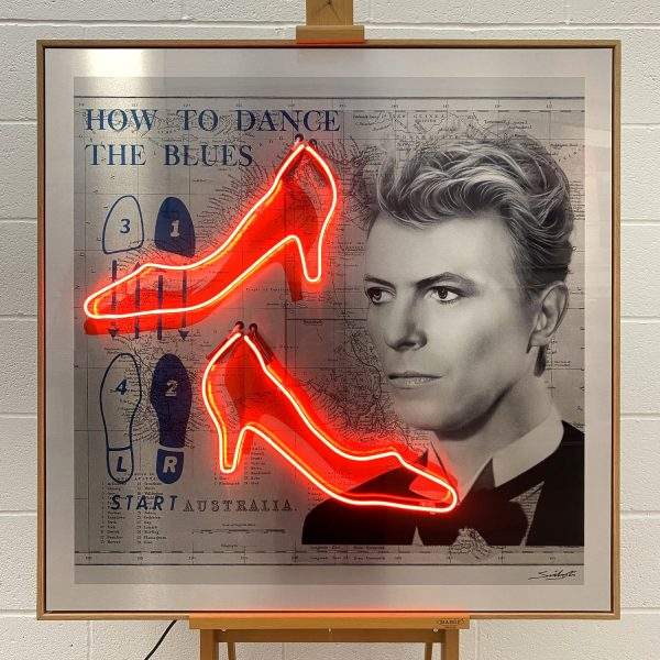 "Let's Dance" David Bowie (Neon)