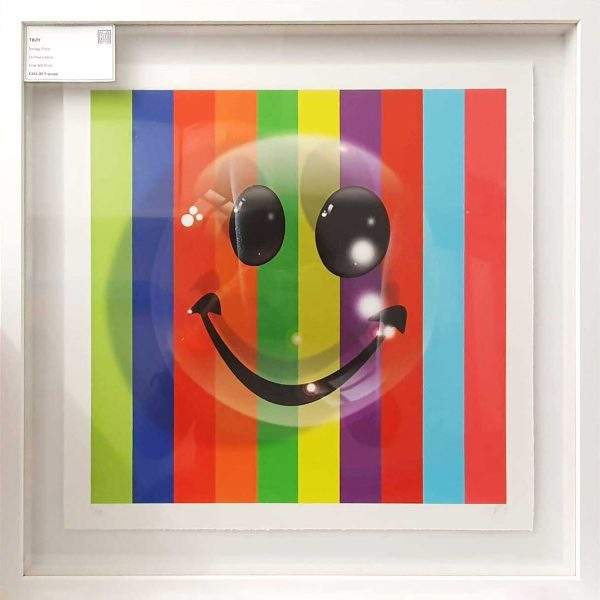Smiley Print by the artist TBOY