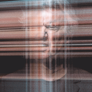 David Byrne Lenticular by Gavin Evans