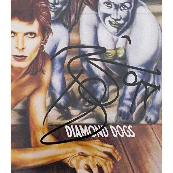 Bowie - Diamond Dog Rare Hand-Signed Album