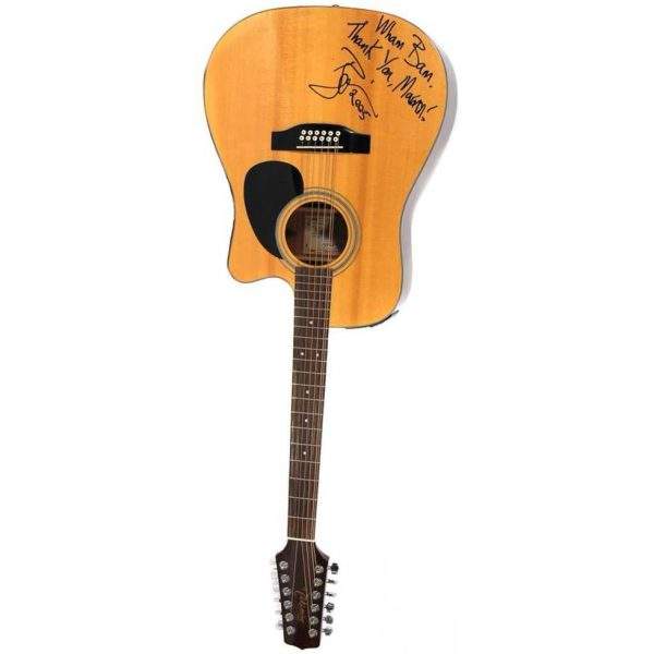 Bowie - Hand-signed Isolar-Takamine 12-String Guitar and Case