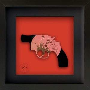 Clash Guns – The Call Up. Vinyl artwork by Keith Haynes.