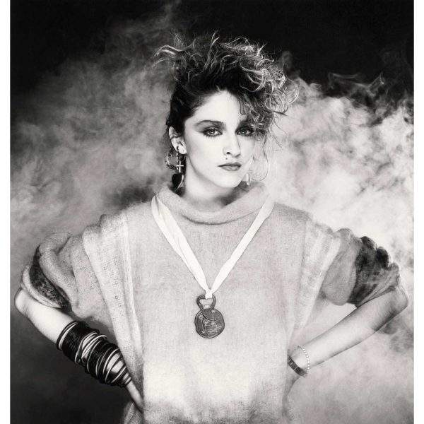 Limited edition print of Madonna,1984 (black and white) by Brian Aris.
